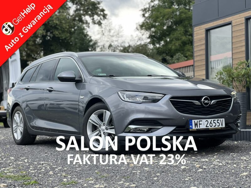 Opel Insignia Salon Polska Poleasingowy I właściciel Serwis ASO VAT 23% Bezwypadkowy B (2017-)