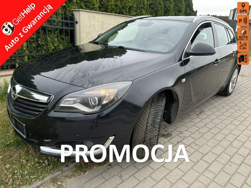 Opel Insignia Moc 170, nawigacja, czujniki przód i tył, bluetooth, światła dzienne A (2008-2017)