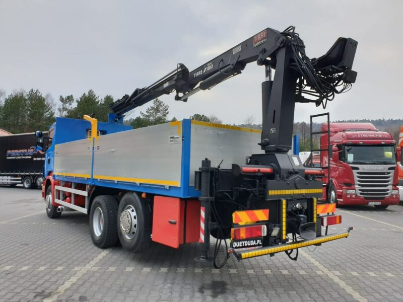 Scania R 400 LB 6x2 HDS Budowlanka Widły Oś Skrętna Super Stan
