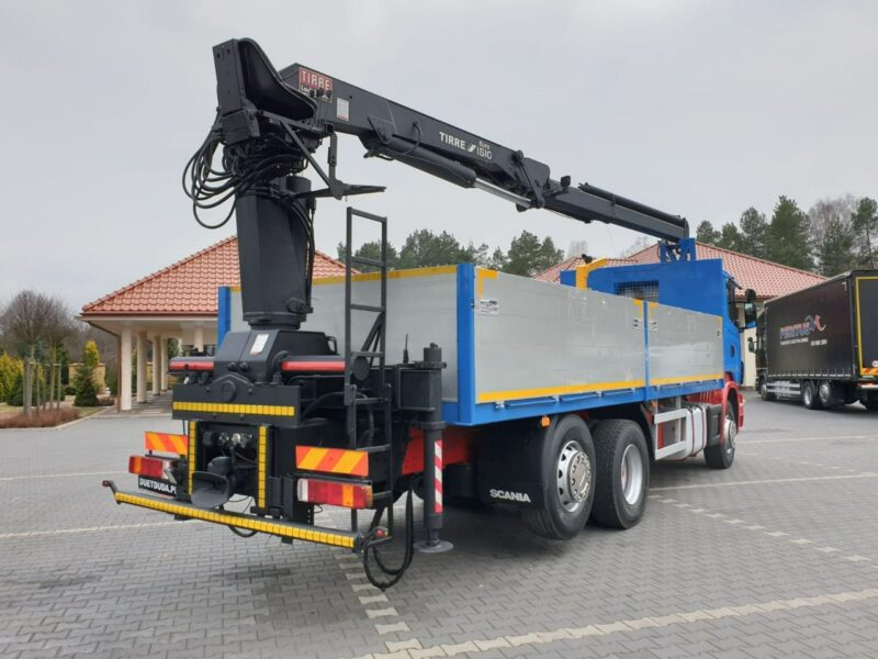 Scania R 400 LB 6x2 HDS Budowlanka Widły Oś Skrętna Super Stan