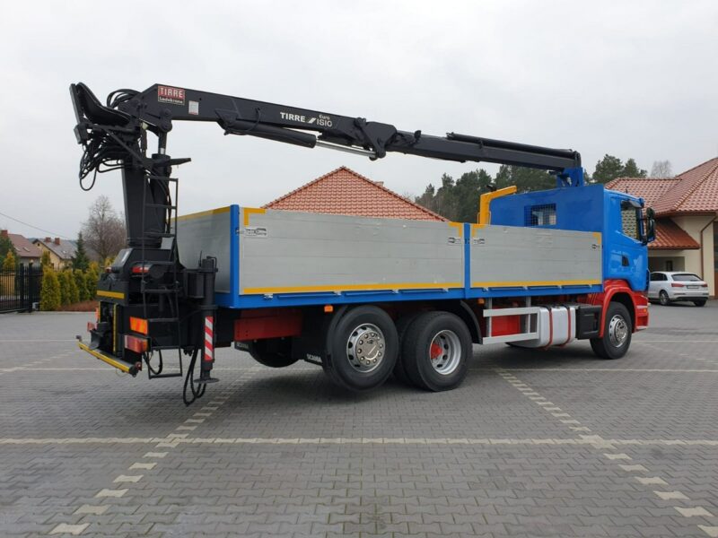 Scania R 400 LB 6x2 HDS Budowlanka Widły Oś Skrętna Super Stan