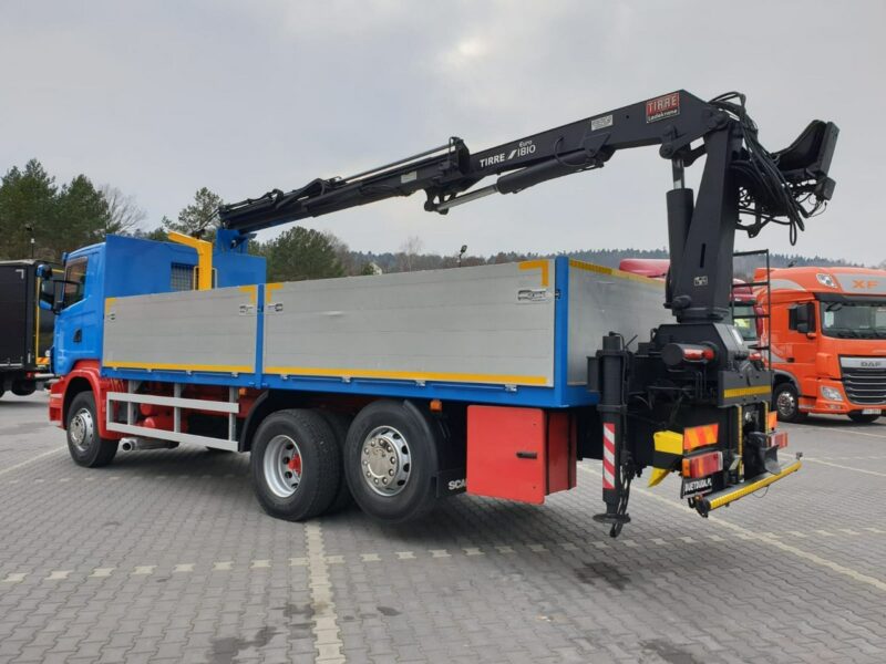Scania R 400 LB 6x2 HDS Budowlanka Widły Oś Skrętna Super Stan