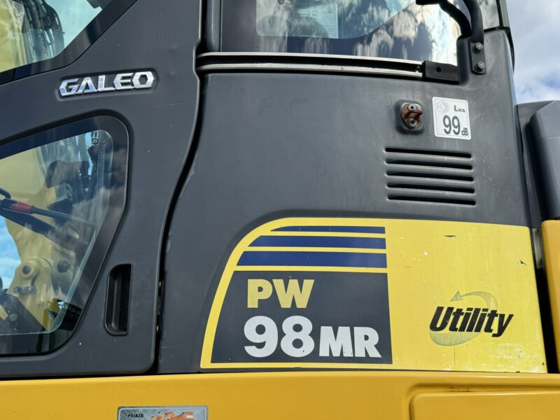 kołowa Komatsu PW 98 MR 8 Pług + Podpory 10ton Szybkozłącze Łyżka Skarpowa Uchylna Nowe Opony Świeżo Sprowadzona Super Stan !!!
