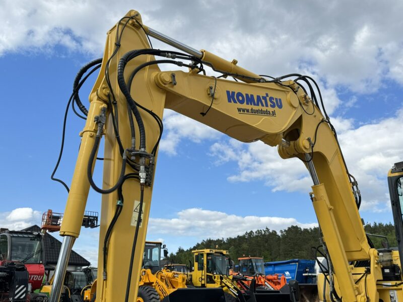 kołowa Komatsu PW 98 MR 8 Pług + Podpory 10ton Szybkozłącze Łyżka Skarpowa Uchylna Nowe Opony Świeżo Sprowadzona Super Stan !!!
