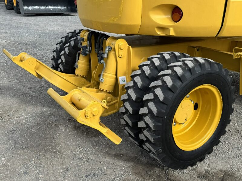 kołowa Komatsu PW 98 MR 8 Pług + Podpory 10ton Szybkozłącze Łyżka Skarpowa Uchylna Nowe Opony Świeżo Sprowadzona Super Stan !!!