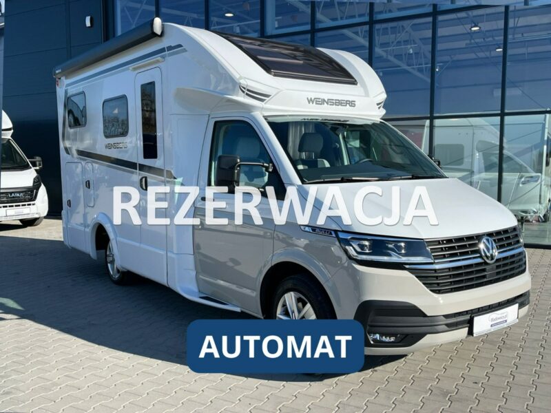 samochody kempingowe Weinsberg X-CURSION VAN 500 MQ Od ręki - Kompaktowy kamper 5,9m na podwoziu VW T6! Weinsberg KRAKÓW