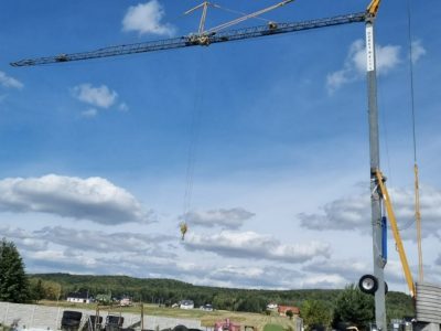 dźwig inny SAN MARCO SM-351 Dźwig Budowlany 2010r Mało Używany !!! Żuraw Szybki Montaż Hydrauliczny