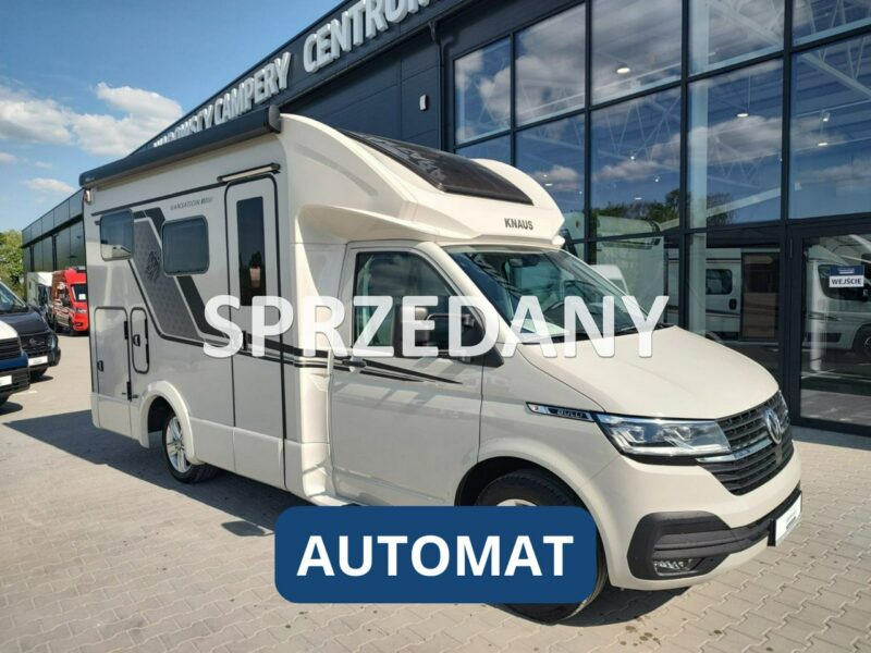 samochody kempingowe Knaus TOURER VAN 500 MQ Od ręki - Kompaktowy kamper 5,9m na podwoziu VW T6! KNAUS KRAKÓW