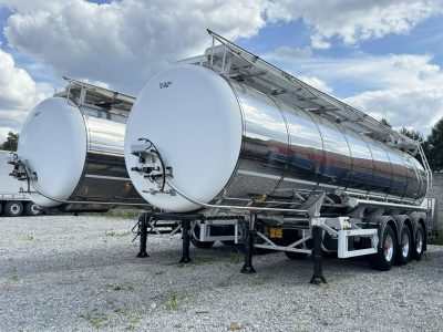 cysterna Lag Spożywcza Magyar Izolowana Webasto Pompa Elektryczna do Zrzutu 3-Komory 32.000litrów (10.5/7/14.5/) Pełna Instalacja i Filtr Sterylny