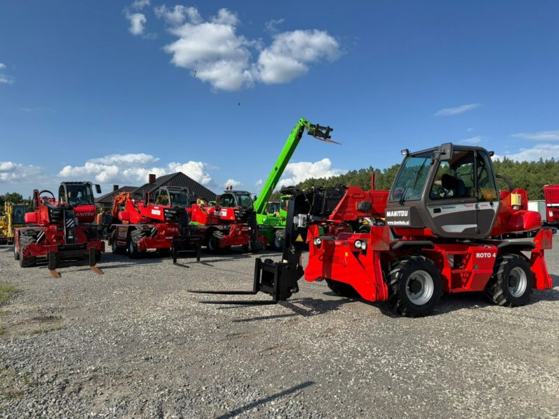 pozostałe Manitou MRT 1840 ROTO Turbo Ładowarka Teleskopowa Obrotowa 1850 Wózek Jezdniowy Podnośnikowy Obrotowy Super Stan UNIKAT !!!