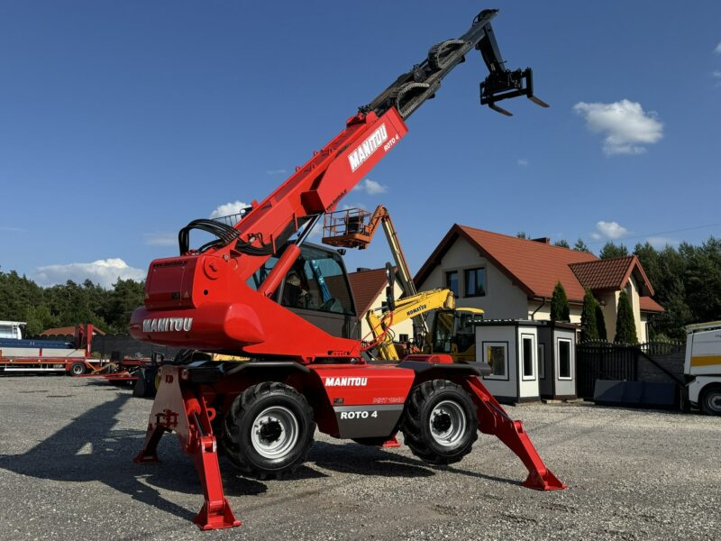 pozostałe Manitou MRT 1840 ROTO Turbo Ładowarka Teleskopowa Obrotowa 1850 Wózek Jezdniowy Podnośnikowy Obrotowy Super Stan UNIKAT !!!