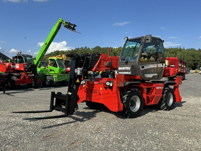 pozostałe Manitou MRT 1840 ROTO Turbo Ładowarka Teleskopowa Obrotowa 1850 Wózek Jezdniowy Podnośnikowy Obrotowy Super Stan UNIKAT !!!