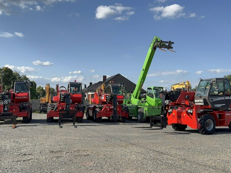 pozostałe Manitou MRT 1840 ROTO Turbo Ładowarka Teleskopowa Obrotowa 1850 Wózek Jezdniowy Podnośnikowy Obrotowy Super Stan UNIKAT !!!