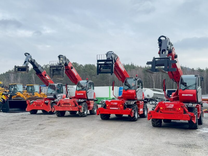 pozostałe Manitou MRT 1840 ROTO Turbo Ładowarka Teleskopowa Obrotowa 1850 Wózek Jezdniowy Podnośnikowy Obrotowy Super Stan UNIKAT !!!