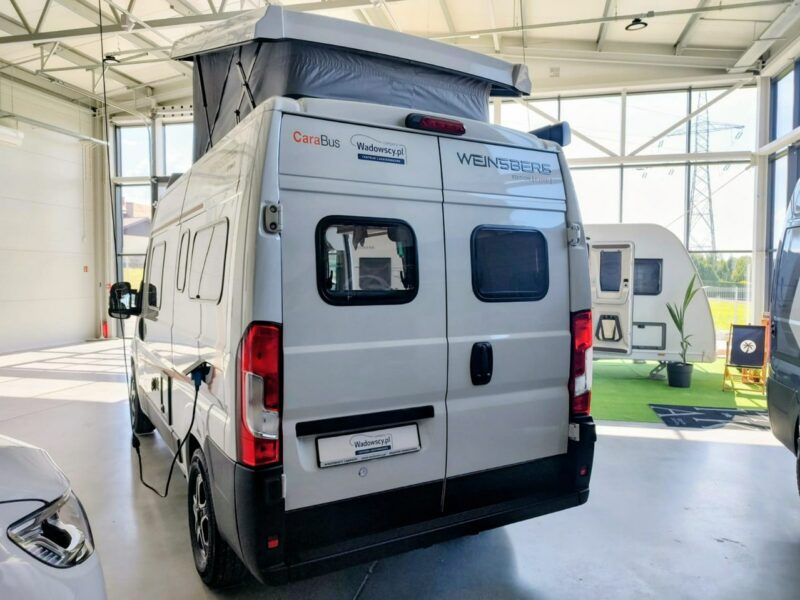 samochody kempingowe Weinsberg CaraBus 540 MQ Campervan dla 4 os. z dachem sypialnym pop up! 5,5m