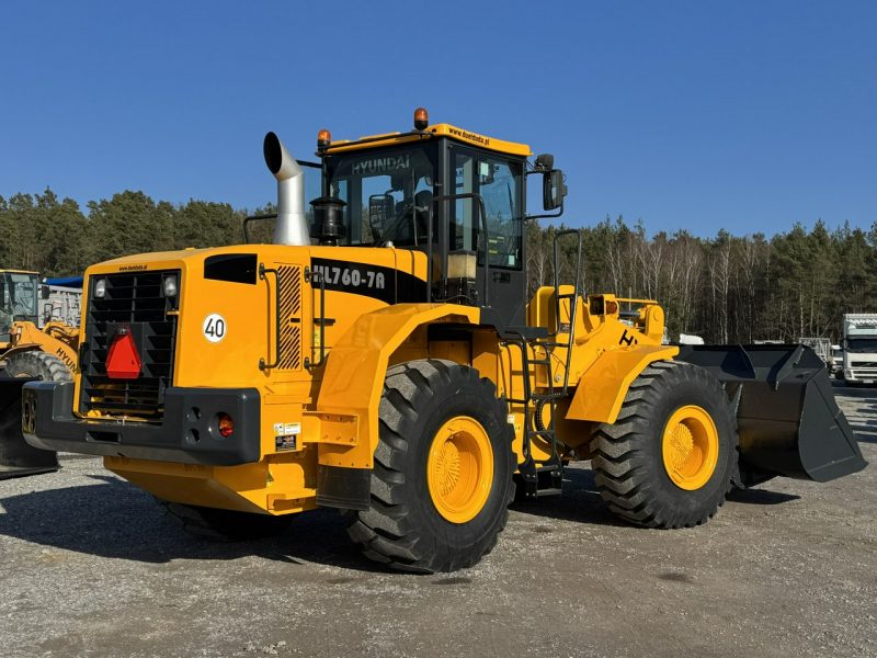 duża kołowa Hyundai HL760-7A Centralne Smarowanie waga-18 ton Ładna Zadbana nie HL 770-7A Doosan JCB CAT