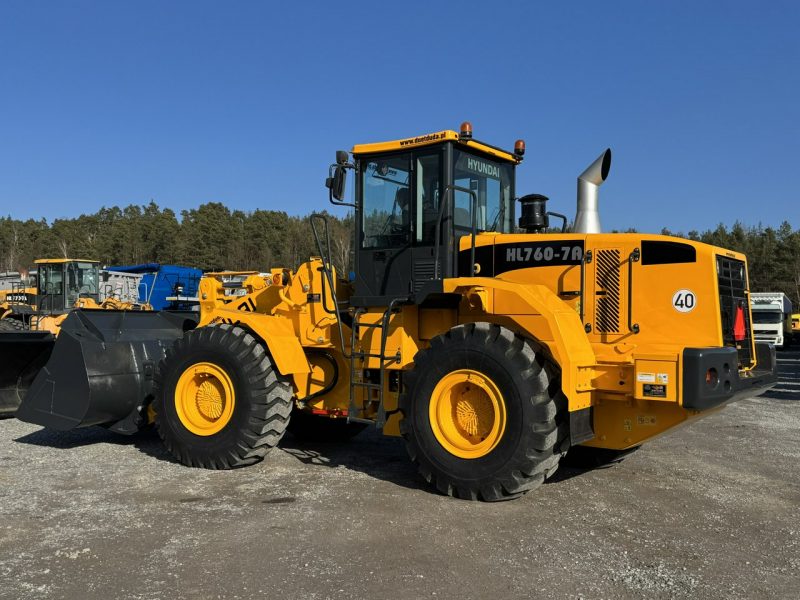 duża kołowa Hyundai HL760-7A Centralne Smarowanie waga-18 ton Ładna Zadbana nie HL 770-7A Doosan JCB CAT
