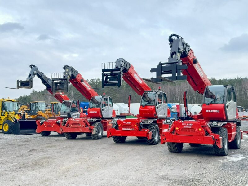 pozostałe Manitou MRT 1850 ROTO Teleskopowa Obrotowa Dźwig 2150,2140,2540 Wózek Jezdniowy Podnośnikowy Obrotowy