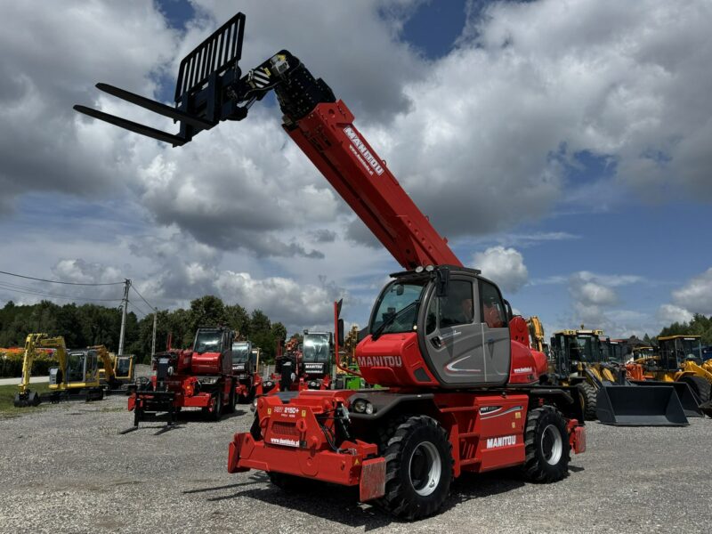pozostałe Manitou MRT 2150 + ROTO Ładowarka Teleskopowa Obrotowa 2550 PRIVILEGE ST4 S2 Wózek Jezdniowy Podnośnikowy Obrotowy Super Stan