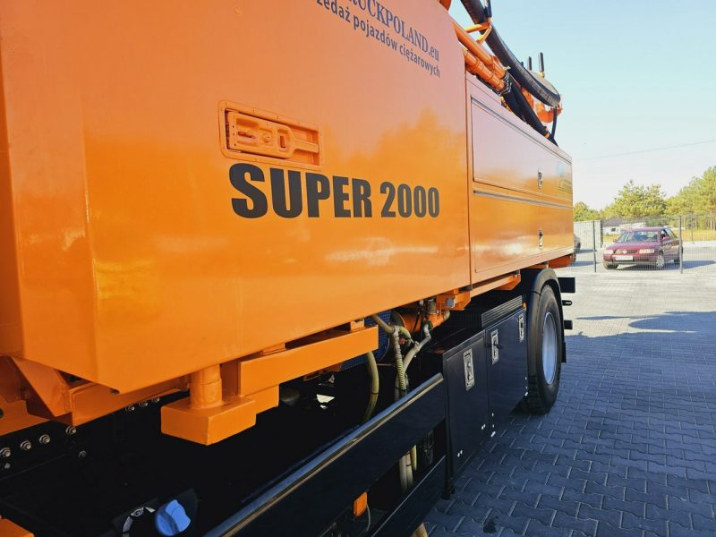 MAN Wiedemann SUPER 2000 4x2 WUKO RECYKLING do zbierania odpadów WUKO asenizacyjny separator beczka odpady czyszczenie kanalizacja