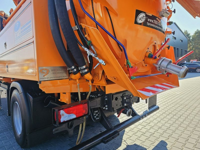 MAN Wiedemann SUPER 2000 4x2 WUKO RECYKLING do zbierania odpadów WUKO asenizacyjny separator beczka odpady czyszczenie kanalizacja