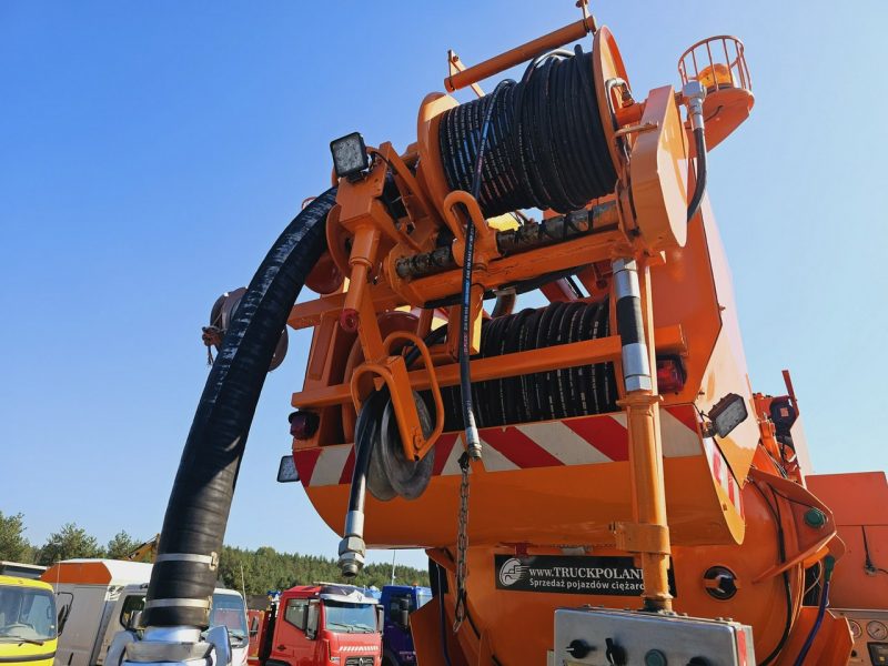 MAN Wiedemann SUPER 2000 4x2 WUKO RECYKLING do zbierania odpadów WUKO asenizacyjny separator beczka odpady czyszczenie kanalizacja