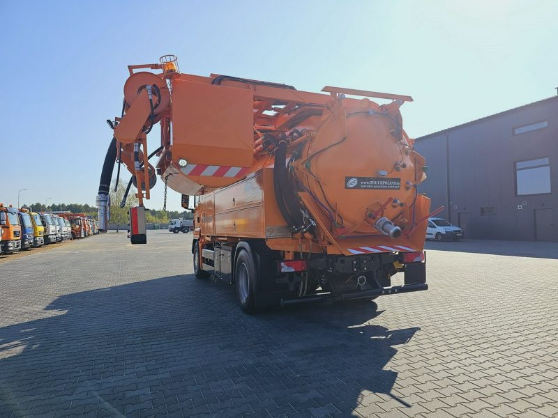 MAN Wiedemann SUPER 2000 4x2 WUKO RECYKLING do zbierania odpadów WUKO asenizacyjny separator beczka odpady czyszczenie kanalizacja