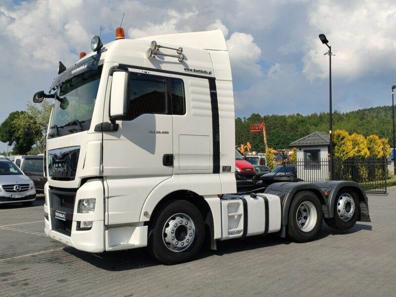 MAN TGX 26.480 E6 XLX 6x2 Manual Standard Zadbany Super Stan Boogie