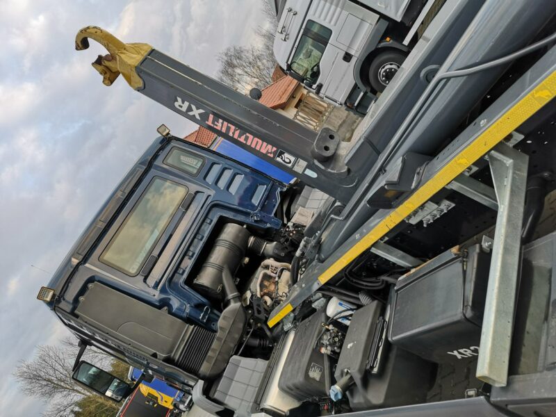 MAN TGS 26.320 Hakowiec Multilift 6x2 Oś Skrętna Tylko 216 Tys Km! Nowe Opony! Stan BARDZO DOBRY! Czołownica! Pojazd Specjalny!