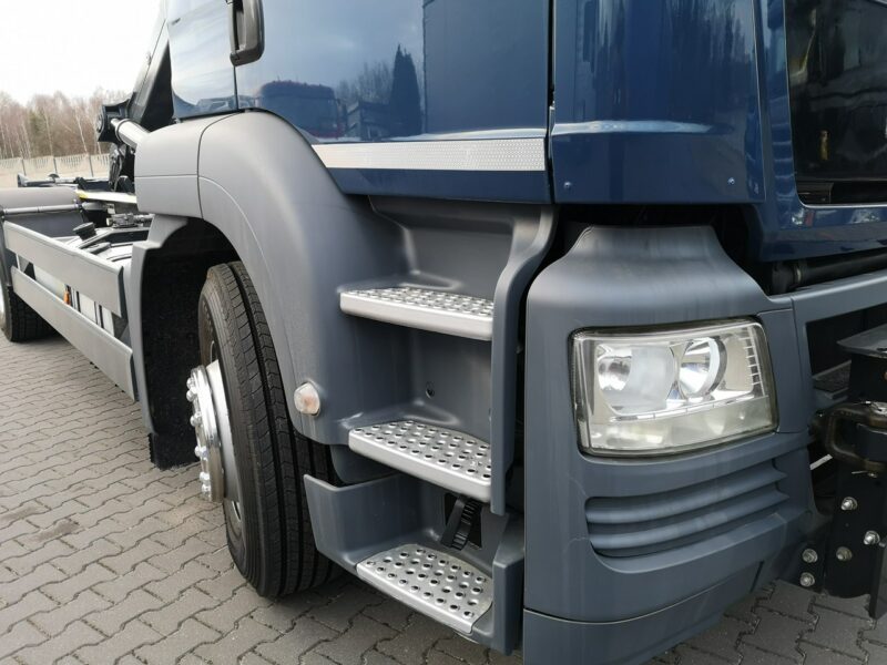 MAN TGS 26.320 Hakowiec Multilift 6x2 Oś Skrętna Tylko 216 Tys Km! Nowe Opony! Stan BARDZO DOBRY! Czołownica! Pojazd Specjalny!