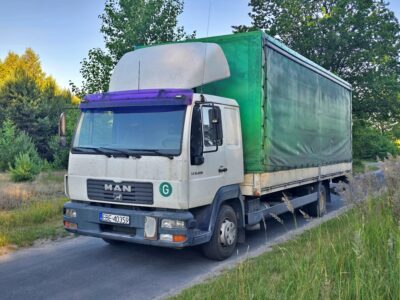 Man L2000 6.9 L2000, Winda, Leżanka, Klima, Webasto, Długie opłaty, 18EP