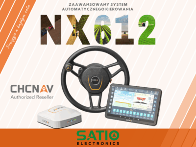Nawigacja rolnicza CHCNAV NX612 | ISOBUS| RTK 2,5 cm | KONTROLA SEKCJI