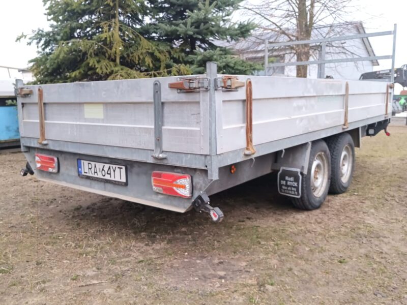 Przyczepa laweta 2700kg dmc