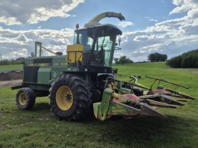 Sieczkarnia do kukurydzy John deere 6710, kemper, podbieracz