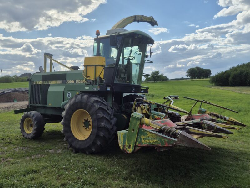 Sieczkarnia do kukurydzy John deere 6710, kemper, podbieracz