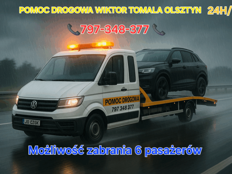 Pomoc Drogowa Wiktor Tomala OLSZTYN OKOLICE
