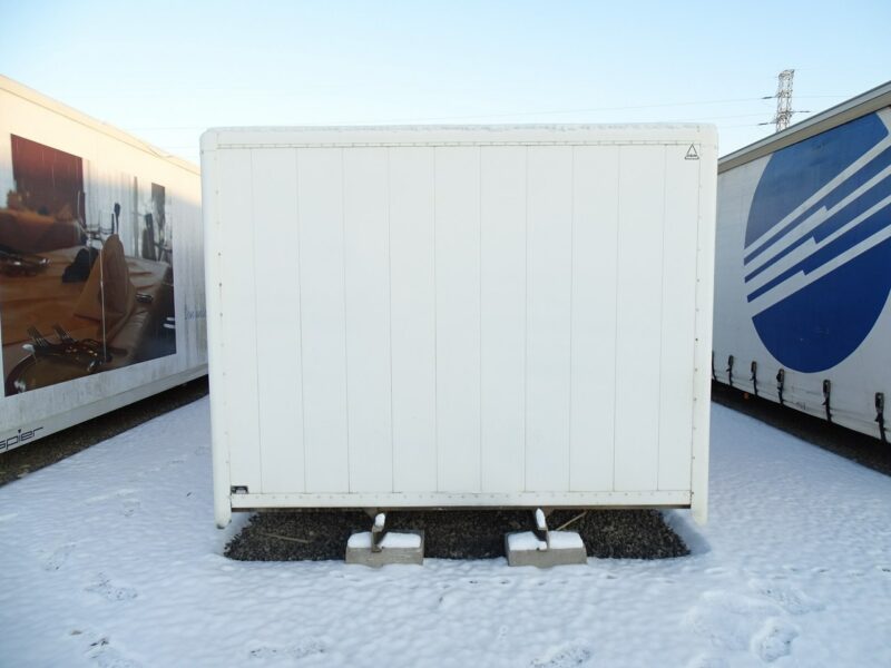 Inna Zabudowa Kontener Sprowadzona Aluminiowa zabudowa, Podramówka Ocynkowana, 6.65m dł. 2.48m sze. 1.80m