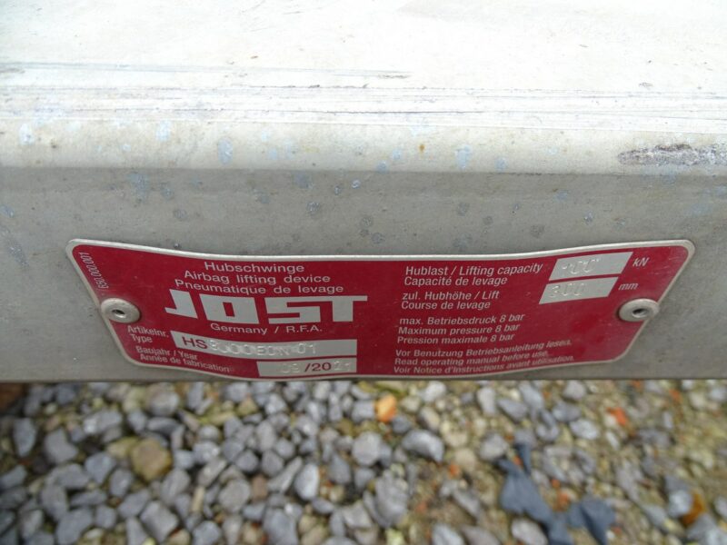 Inna Pod ramówka BDF Marki Jost Pneumatyczne Sterowanie Pneumatycznie ryglowane zabezpieczenia zabudowy , Ocynkowana