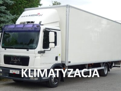MAN TGL12.220 Euro 5 kontener 19 palet winda klapa Sprowdzony Man TGL 12.220 Euro5 kontener 19p. winda klapa poduszki sprowadzony
