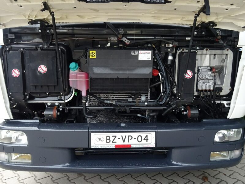 MAN TGL12.220 Euro 5 kontener 19 palet winda klapa Sprowdzony Man TGL 12.220 Euro5 kontener 19p. winda klapa poduszki sprowadzony