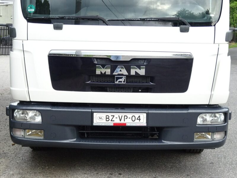 MAN TGL12.220 Euro 5 kontener 19 palet winda klapa Sprowdzony Man TGL 12.220 Euro5 kontener 19p. winda klapa poduszki sprowadzony