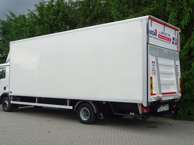 MAN TGL12.220 Euro 5 kontener 19 palet winda klapa Sprowdzony Man TGL 12.220 Euro5 kontener 19p. winda klapa poduszki sprowadzony