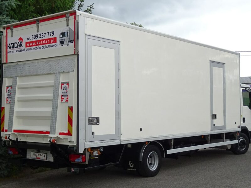 MAN TGL12.220 Euro 5 kontener 19 palet winda klapa Sprowdzony Man TGL 12.220 Euro5 kontener 19p. winda klapa poduszki sprowadzony
