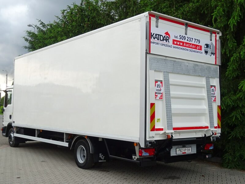 MAN TGL12.220 Euro 5 kontener 19 palet winda klapa Sprowdzony Man TGL 12.220 Euro5 kontener 19p. winda klapa poduszki sprowadzony