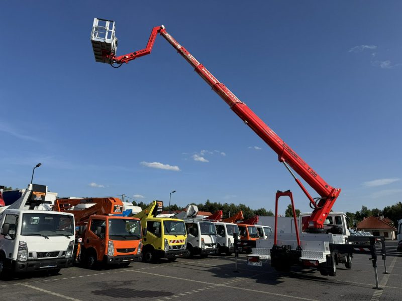 MAN TGL 7.150 Zwyżka Ruthmann T330 33-Metry DMC 7500KG 21m w Bok Jak Wumag GSR PALFINGER T300 Super Stan !!! P7