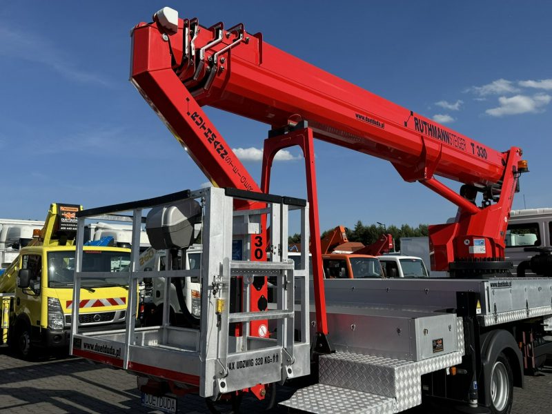 MAN TGL 7.150 Zwyżka Ruthmann T330 33-Metry DMC 7500KG 21m w Bok Jak Wumag GSR PALFINGER T300 Super Stan !!! P7