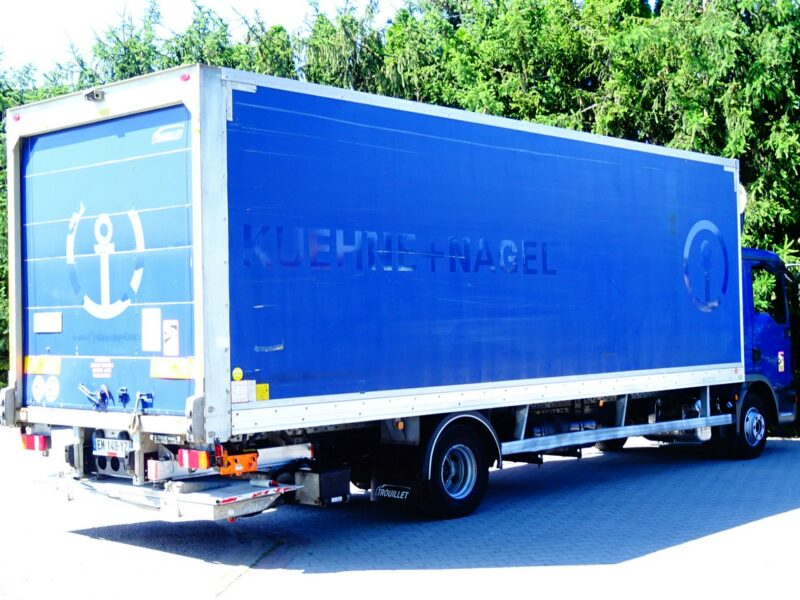 MAN TGL 12.220 Euro 6 Kontener 19 pal winda ocynk tylko 429 tys.km! MAN TGL 12.220 Euro 6 kontener z windą Sprowadzony, poduszki klima