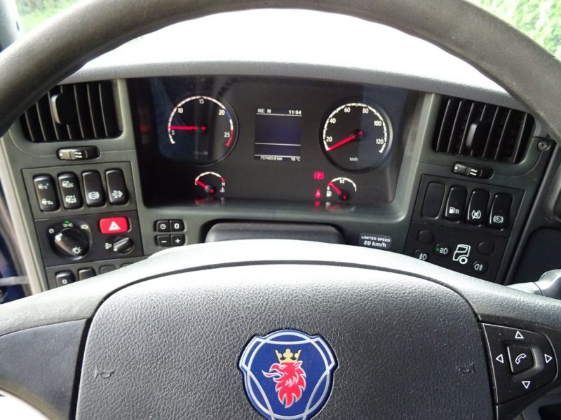 Scania P250 Euro 6 Firanka winda klapa poduszki sprowadzony Scania P 250 Euro 6 firanka winda klapa przebieg udokumentowany Sprowa