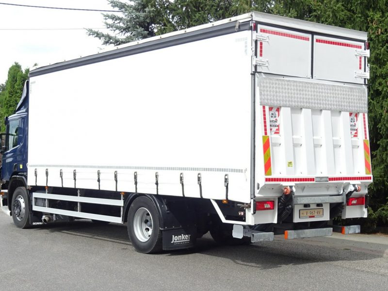 Scania P250 Euro 6 Firanka winda klapa poduszki sprowadzony Scania P 250 Euro 6 firanka winda klapa przebieg udokumentowany Sprowa