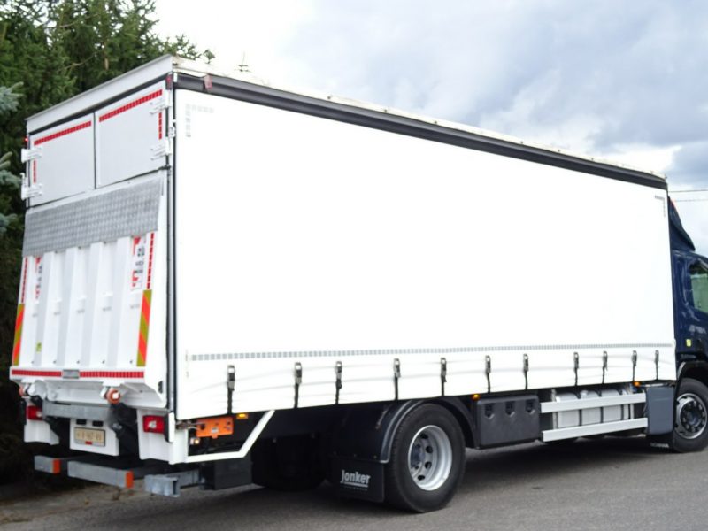 Scania P250 Euro 6 Firanka winda klapa poduszki sprowadzony Scania P 250 Euro 6 firanka winda klapa przebieg udokumentowany Sprowa